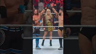 liv morgan, finn bálor and aj styles join hands #short