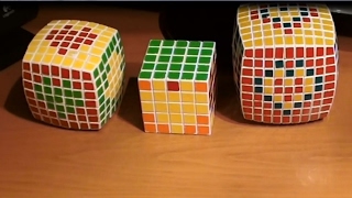 &quot;Сердечки&quot; на Кубике Рубика / Hearts on Rubik&#39;s Cubes