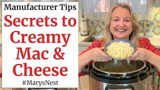 Instant Pot Mac and Cheese - The Right Way!