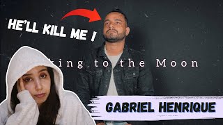 Gabriel Henrique - Talking to the Moon (cover) REACTION | Reaction Holic