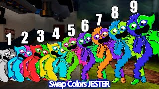 JESTER Swap Colors Garten of Banban All Phases | Friday Night Funkin Mod Roblox