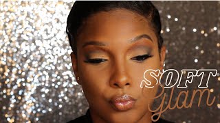 Juvias Place Brown Soft Glam Look WOC | LEEKSLAURETTE