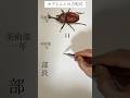 架空の人物デス。一人で描いてマス。カブトムシの方程式#shorts