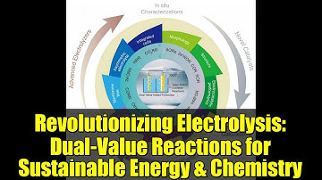 Revolutionizing Electrolysis: Dual-Value Reactions for Sustainable Energy & Chemistry