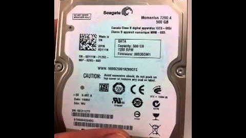 Seagate 2.5" SATA 500gb - our longest data recovery ever! 300 dollar data recovery