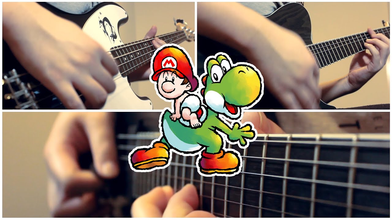 Yoshi Playing Instruments Athletic (Yoshi's Island) Guitar Cover | DSC - YouTube