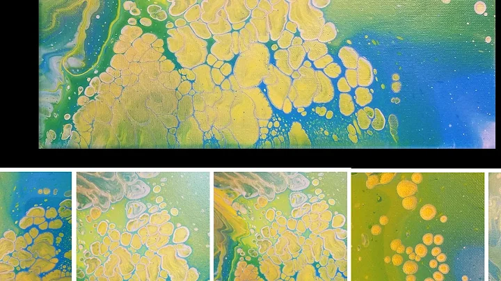 Acrylic Pour Painting Flip Cup Inspired by Acrylic...