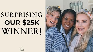 Surprising Viewer with a $25K Home Design Giveaway!