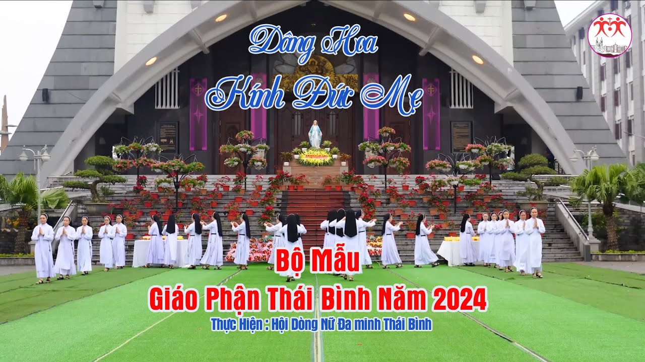Dâng Hoa Kính Đức Mẹ l Bộ Mẫu Giáo Phận Thái Bình Năm 2024