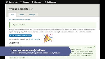 DrupalCon Europe 2021 - Demo of Automated Updates