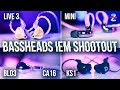 Bassheads iem shootout  tfz live 3 vs blon 03 vs blon mini vs ks1 vs ca16