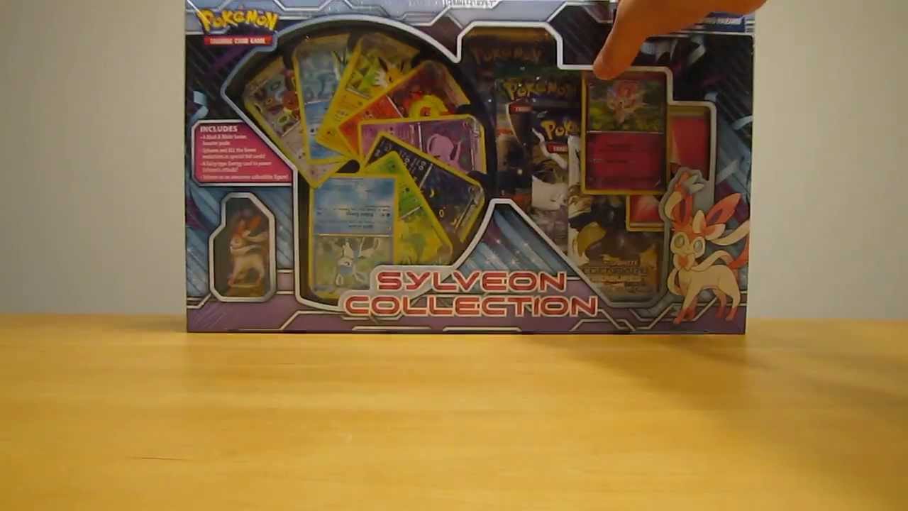 Opening a Sylveon Collection Pokemon Card Box