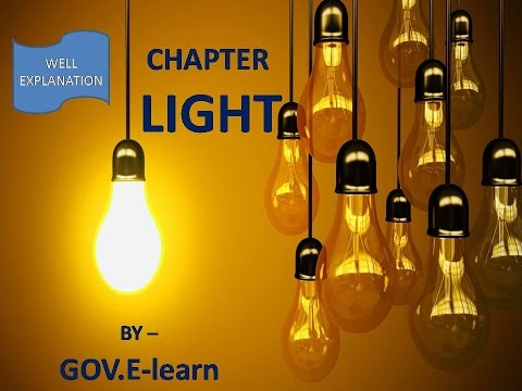 case study of chapter light class 10