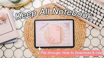 Keep All Digital Notebook - How to download, flip through, and use - GOODNOTES