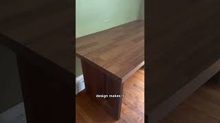Tribesigns 63" Farmhouse Dining Table 🤎