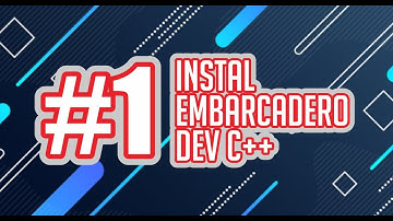 DEV C++ #1_Install Embarcadero Dev C++