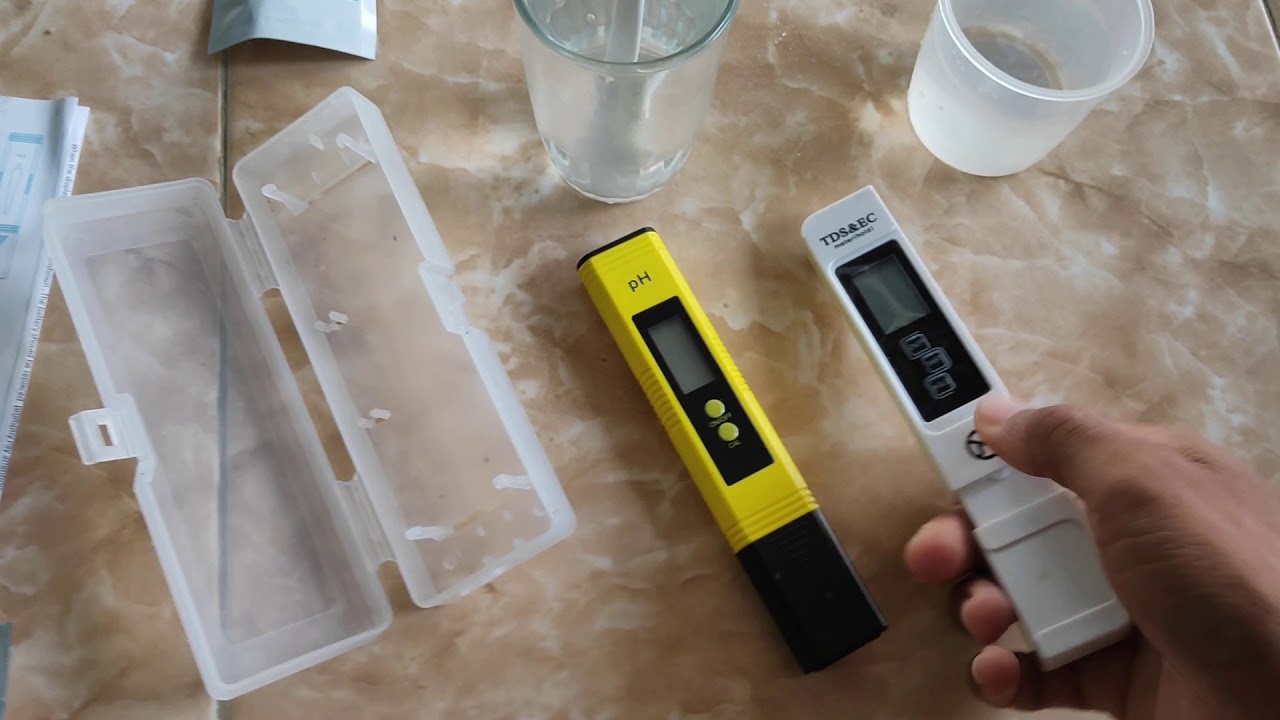 Alayponik (4) Cara kalibrasi PH air/PH meter.. YouTube
