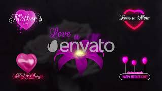 Mothers Day Unique Titles | After Effects Template