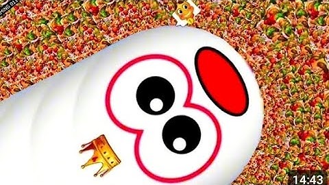 🐍WORMSZONE.IO 001 PRO BIGGEST SLITHER SNAKE TOP 01 / Epic Worms Zone Best Gameplay Globe Gamerz#905