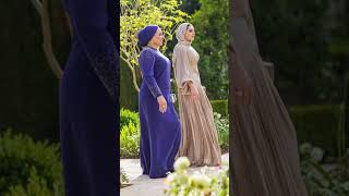 اطلالة آية السيسي و السيدة إنتصار السيسي في زفاف ولي العهد الأمير الحسين بن عبد الله الثاني