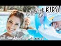 LUCKY KIDS OPENING EASTER BASKETS! | A FULL DAY IN THE LIFE OF A MOM OF 5 ON EASTER