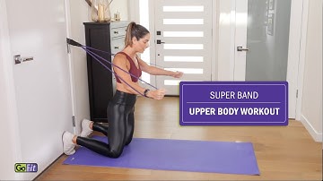 GoFit Super Band - Upper Body Workout (5 min)