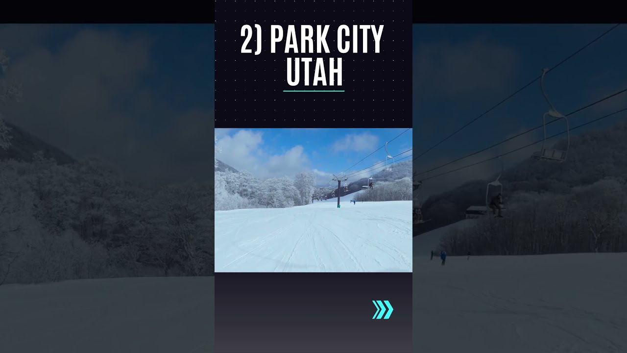 TOP 3 SKI DESTINATIONS IN THE UNITED STATES