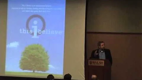Dan Gediman Speaks at Walsh University