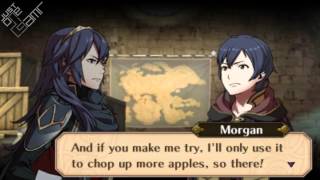 Fire Emblem Awakening - Morgan (brother) & Lucina (sister) Support Conversations