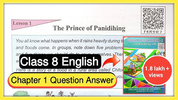 Class 8 English Chapter 1 Question Answer//The Prince of Panidihing// Class 8 English Lesson 1 Assam
