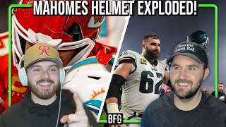 Mahomes Helmet Exploded! //BigFootballGuys #18