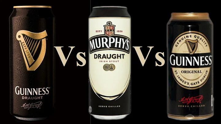 Comparing Guinness Draught In A Can 4.1%, Murphys Draught In A Can 4.0%, Guinness Original 4.2%