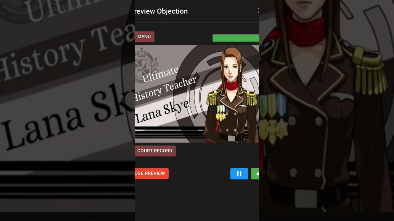 Lana Skye's Character Introduction (From Ace Danganronpa)