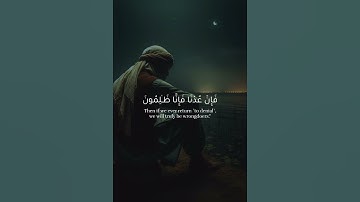 Surah Al-Mu’minun : 106-108 | Yousef Totongi | سورة المؤمنون | يوسف توتونجي | قَالُوا۟ رَبَّنَا