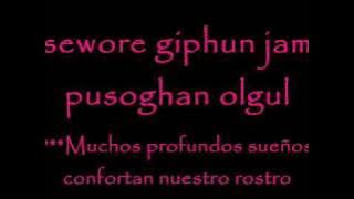 My name is Kim Sam Soon - Ee Byul Moht Hahn Ee Byul- Loveholic..(Ji Sun )