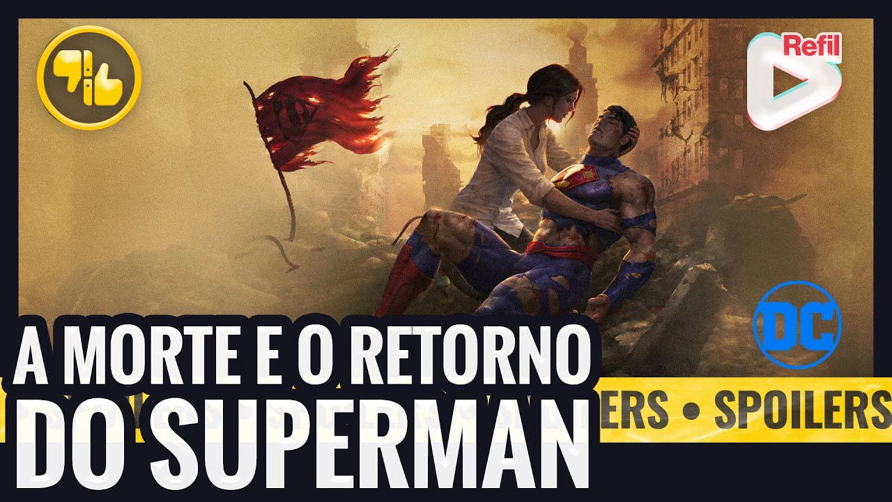 A Morte e  O Retorno do Superman ganharão filmes animados