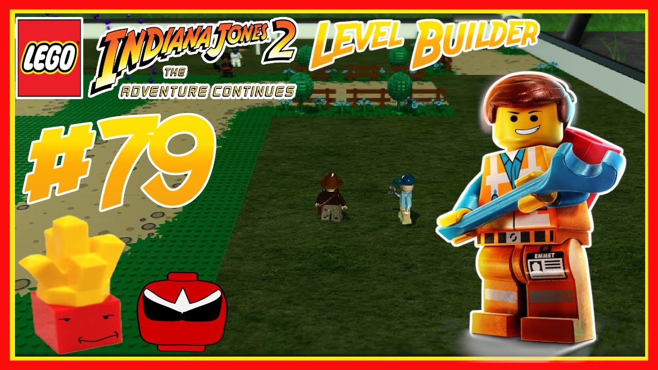 FriesPlays: LEGO Indiana Jones 2 Co-Op #79 - Level Builder (Ft. IronSmasher) (Fries101Reviews)