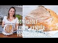 Kovászolt fehér kenyér Házisáfránytól | Mindmegette.hu