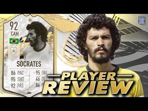 92 PRIME ICON MOMENTS SOCRATES PLAYER REVIEW - SBC PLAYER - FIFA 22 ULTIMATE TEAM