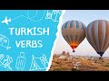 Turkish basic turkish verbs ngilizce temel ngilizce fiiller turkishenglish lessonvocabulary