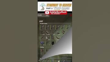 Stairway to Heaven Trap Base / Part 2 #cableguyrust #rust #rustpcgame #rustgame #rustgameplay