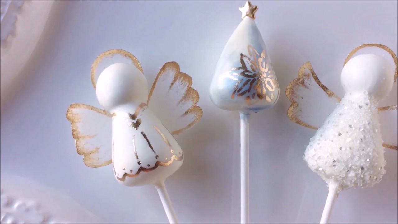 Christmas Cake Pops using My Little Cakepop Molds - YouTube