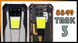 8849 Tank 3 Unihertz Rugged Teardown Disassembly Repair Video Review