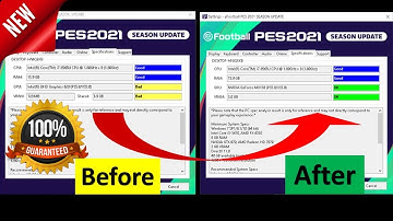 PES || How to Fix GPU and VRAM Problem for Low End PC  ||  Fix GPU & VRAM (100% Working)