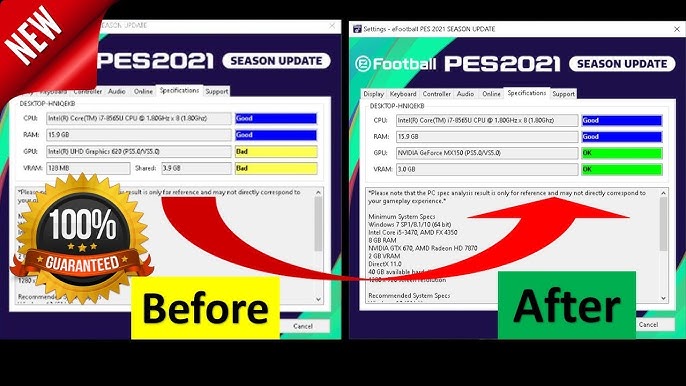 eFootball PES 2021: 10 bugs que deveriam ser corrigidos