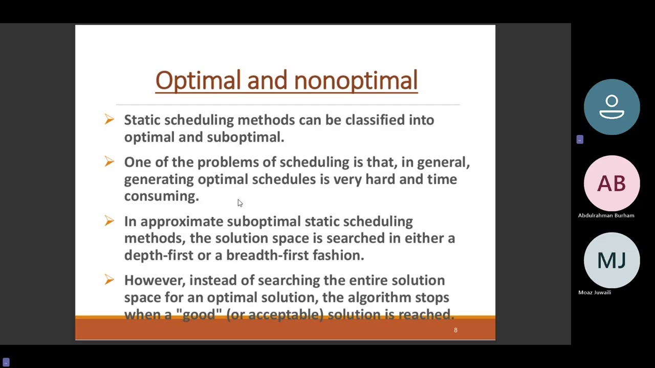 Lecture 7: Task scheduler and task allocation