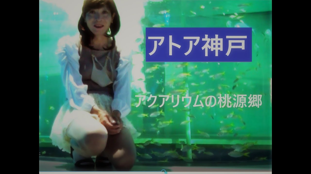女装子ayako  女装の旅(アトア神戸)【本田美奈子】【Shangri-La♪】【水族館】