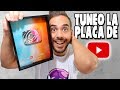 ¡PERSONALIZO MI PLACA DE YOUTUBE! | ArteMaster