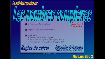 📌 Les nombres complexes - Partie 1 : Introduction et calculs fondamentaux
