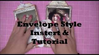 Envelope Style Insert Folio & Tutorial